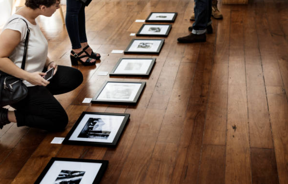 Sala de exhibición fotográfica